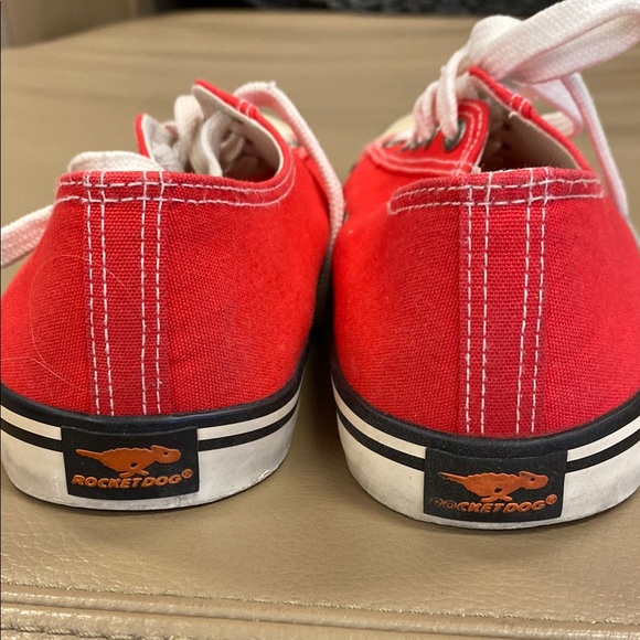 Rocket Dog Red Canvas Sneakers- Size 8.5 - - Picture 6 of 9